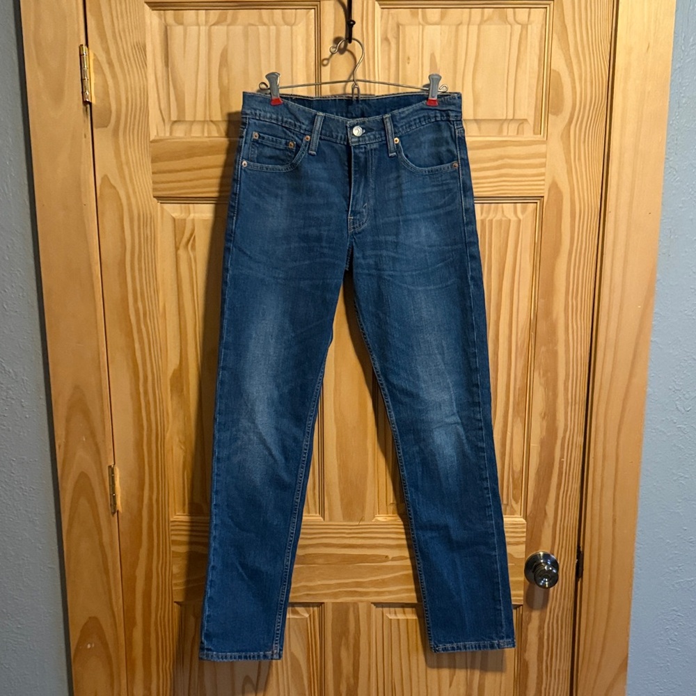 Levi's Dark Blue Slim Fit Jeans for Men